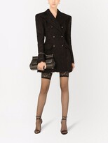 Thumbnail for your product : Dolce & Gabbana Cordonetto-Lace Double.breasted Blazer