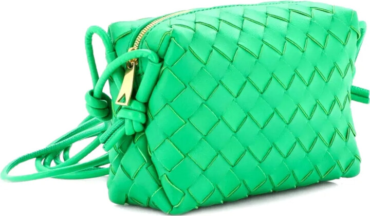 Bottega Veneta Pre-Owned Loop Intrecciato Nappa Mini crossbody bag