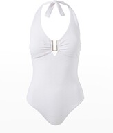 Thumbnail for your product : Melissa Odabash Tampa Pique Halter One-Piece Swimsuit