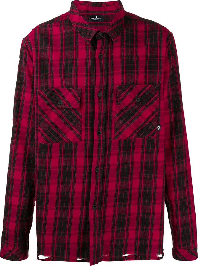 COUNTY OF MILAN Check Print Shirt