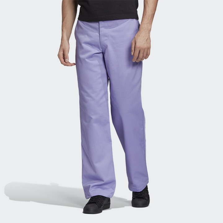 adidas Nora Chino Pants Light Purple 33/34 Unisex - ShopStyle