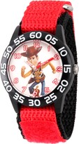 Thumbnail for your product : EWatchFactory Boy's Disney Toy Story 4 Woody Red Plastic Time Teacher Strap Watch 32mm