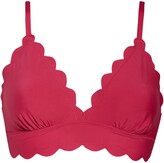 Thumbnail for your product : Chelsea28 Scallop Triangle Bikini Top