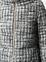 Thumbnail for your product : Herno Metallic Boucle Knit Padded Jacket