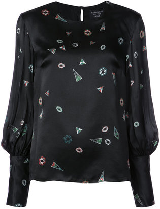 Creatures of the Wind geometric print blouse