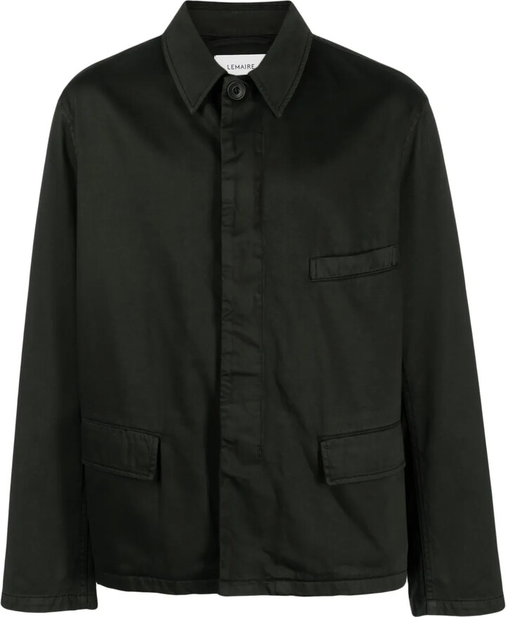 Lemaire Long-Sleeve Shirt Jacket