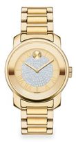 Thumbnail for your product : Movado Bold Luxe Crystal & Goldtone IP Stainless Steel Bracelet Watch