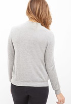 Thumbnail for your product : Forever 21 Jeune Beauté Fleece Sweatshirt