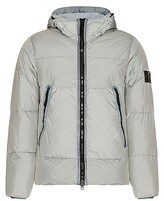 Thumbnail for your product : Stone Island Real Down Jacket in Grey
