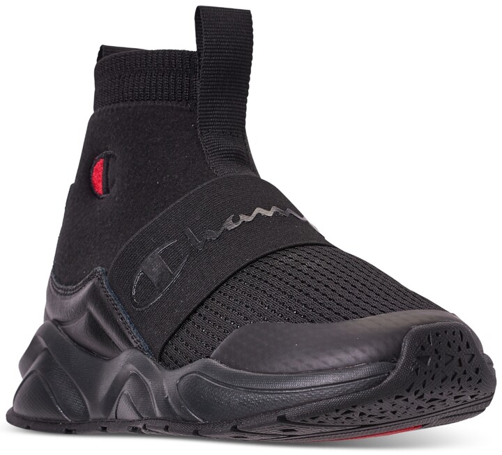 all black champion shoes