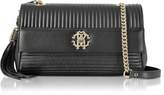 Roberto Cavalli Quilted Nappa Leather Shoulder Bag