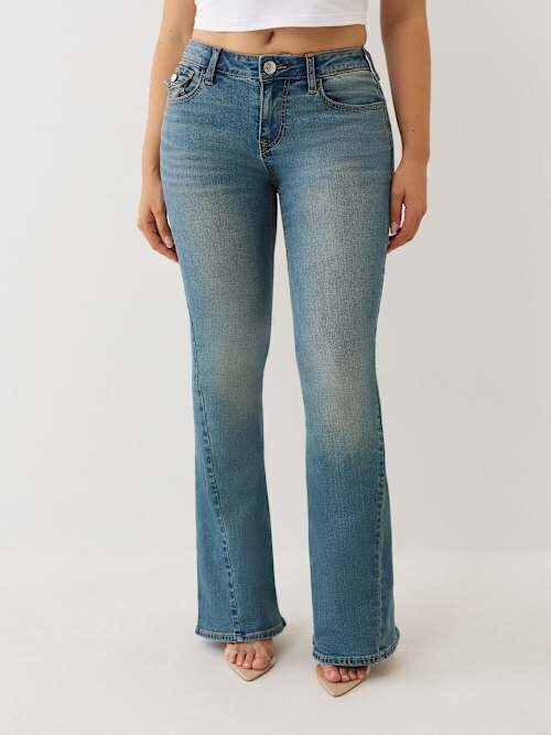 Joey Mid Rise Flare Jean