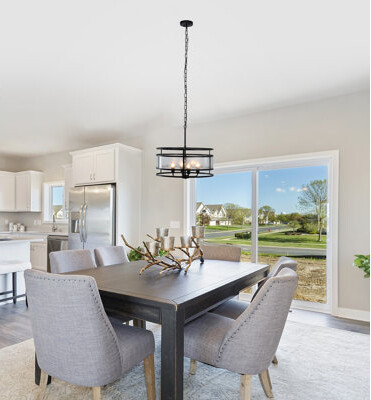 Williston Forge Edmeo 4 - Light Lantern Drum Chandelier