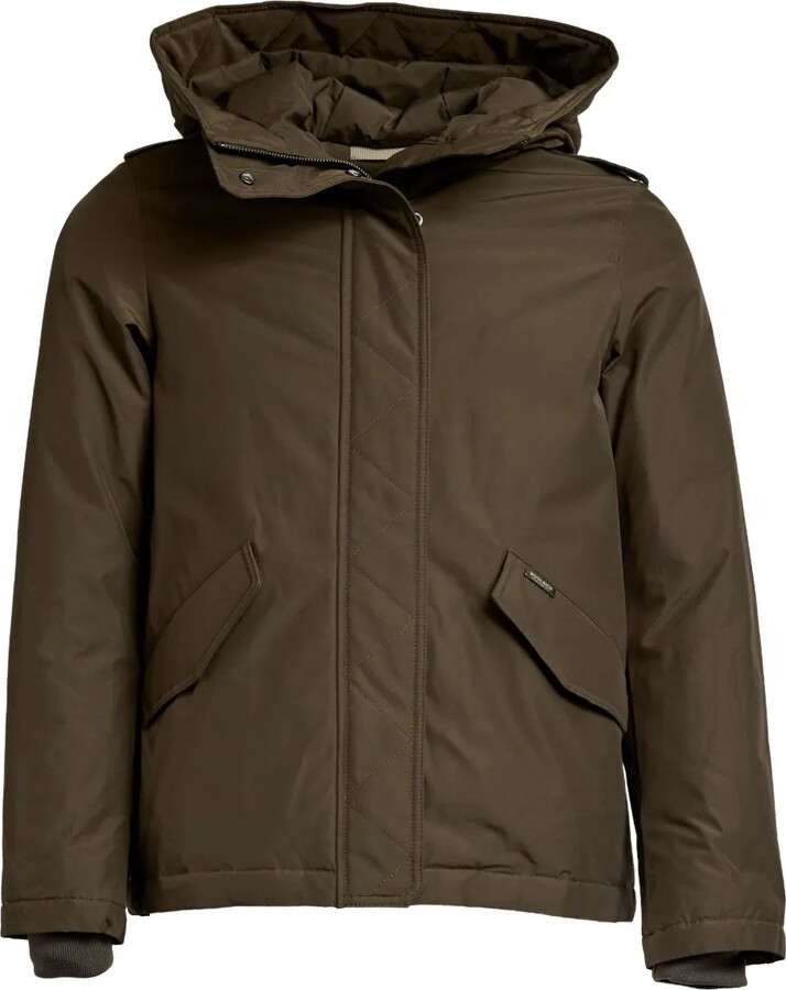 Woolrich Hooded Military Jacket