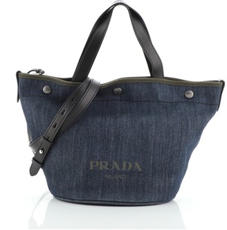 prada denim bag price