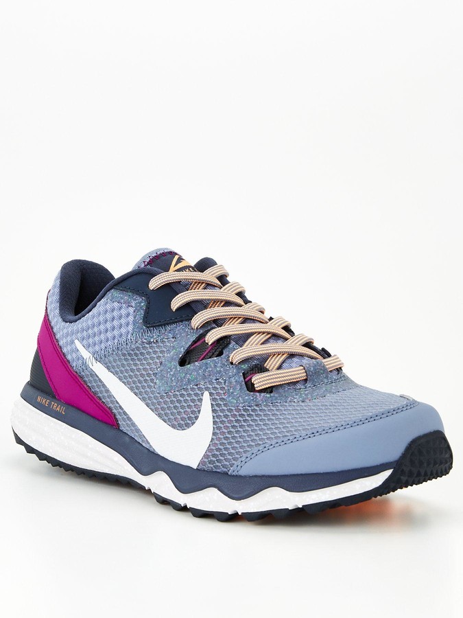 grey and pink nike trainers