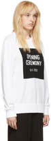 Thumbnail for your product : Opening Ceremony White Box Logo Crewneck Sweater