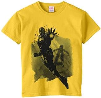 Marvel Boy's Avengers Assembles Iron Man Mono T-Shirt,(Manufacturer Size:X-Large)