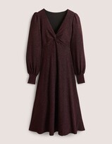 Thumbnail for your product : Boden Purple Sparkle Metallic Jersey Midi Dress