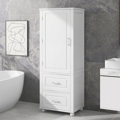 Adjustable Shelves Bathroom Cabinet with Spacious Storage Perfect for Bathrooms
