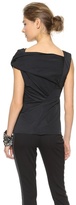 Thumbnail for your product : Vera Wang Collection Twisted Shoulder Top