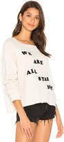 Thumbnail for your product : Wildfox Couture Star Dust Cropped Crewneck