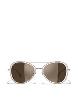 Thumbnail for your product : Chanel Pilot sunglasses