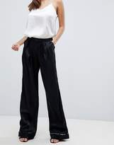 Thumbnail for your product : Style Stalker Stylestalker Avalon Wide Leg Pants with Floral Print Piping