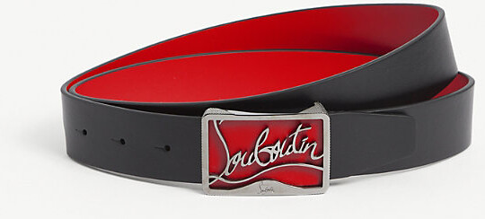Christian Louboutin Ricky Leather Belt