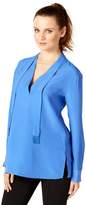 Thumbnail for your product : A Pea in the Pod Rachel Zoe Tie Front Maternity Blouse