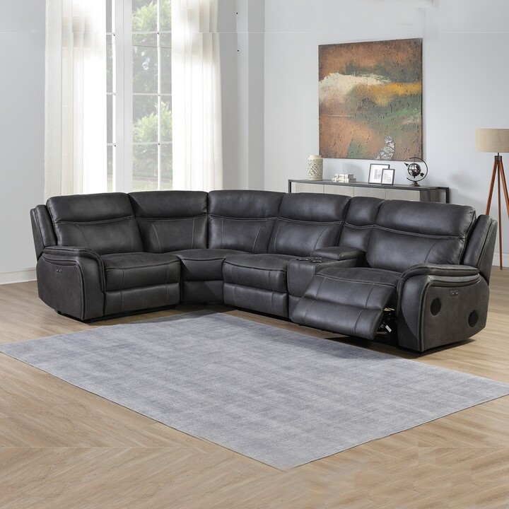 Sofa Source Phoenix 2 Seater Electric Reclining Sofa with Integrated