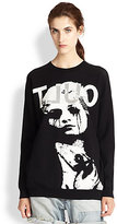 Thumbnail for your product : McQ 'Cult' Face-Patterned Sweater