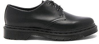 Dr. Martens 1461 3 Eye Gibson in Black - ShopStyle Lace-up Shoes