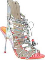 Thumbnail for your product : Webster Sophia Lacey heeled sandals