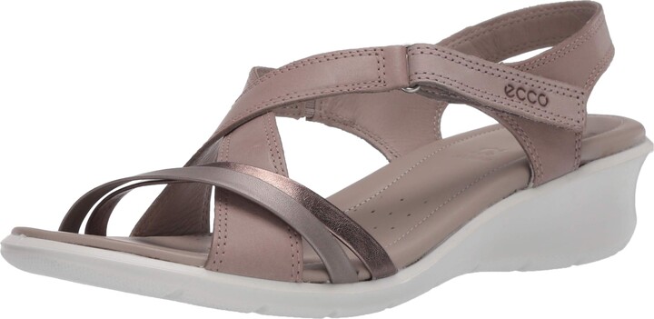 Ecco Gray Platforms Sandals | Shop the world's largest collection of  fashion | ShopStyle