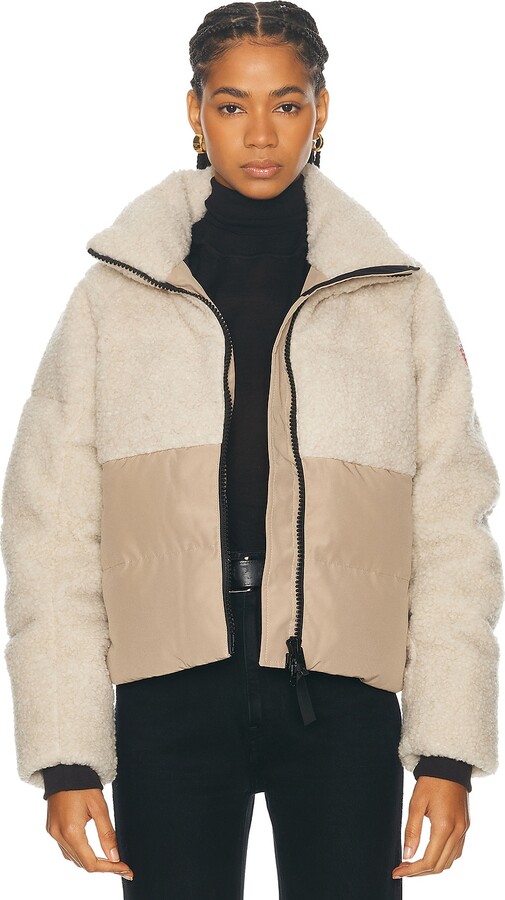 Canada Goose Elora Puffer in Tan