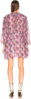 Isabel Marant Nydia Dress in Violet | FWRD