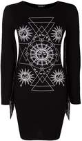 Thumbnail for your product : boohoo Halloween Horrorscope Bodycon Dress