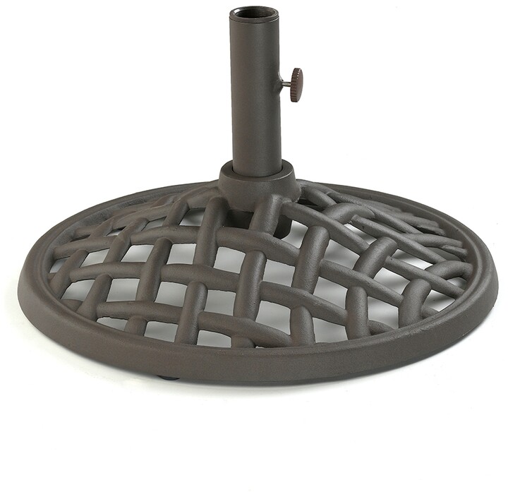 Agio Oasis Cast Iron Outdoor Umbrella Base, Created for Macy's ShopStyle