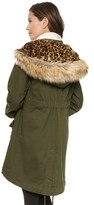 Thumbnail for your product : L'Agence LA't by Parka with Faux Fur Hood