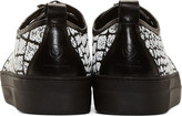 Thumbnail for your product : McQ Black & White Woven Sneakers