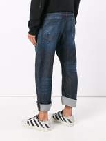 Thumbnail for your product : DSQUARED2 distressed loose fit jeans