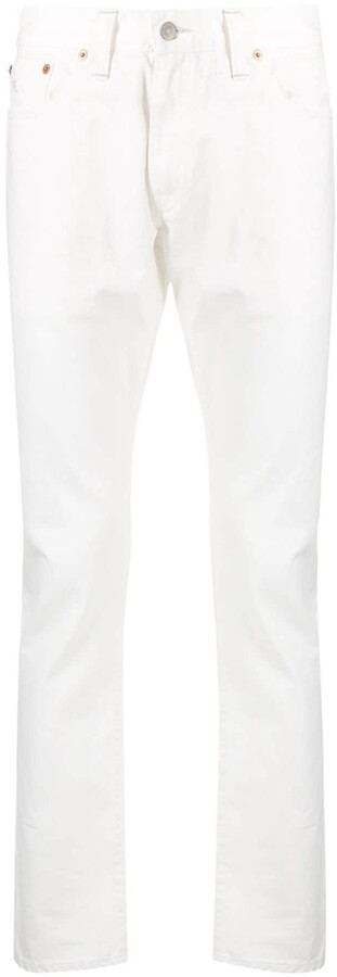 rrl white jeans