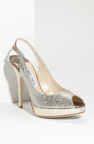 Thumbnail for your product : Jimmy Choo 'Clue' Glitter Slingback Pump (Nordstrom Exclusive Color)