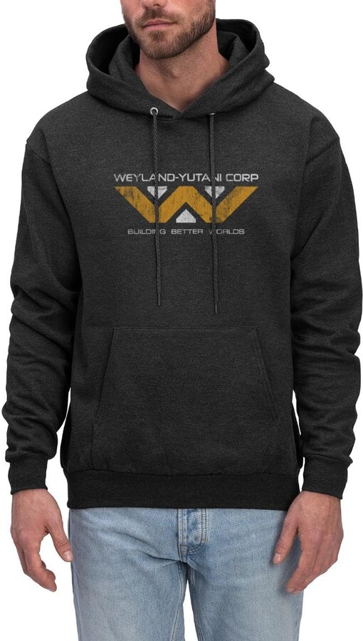 Spreadshirt Aliens Weyland-Yutani Corp Logo Men's Hoodie