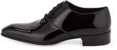 Thumbnail for your product : Tom Ford Gianni Patent Leather Lace-Up Shoe, Black