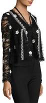 Thumbnail for your product : Alexis Cyndi Floral Applique Lace Top