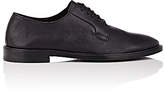Thumbnail for your product : Barneys New York Men's Washed Leather Bluchers - Black