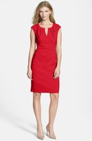 Thumbnail for your product : Adrianna Papell Women's Side Pleat Sheath Dress