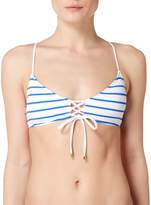 Thumbnail for your product : Polo Ralph Lauren Laced front bralette bikini top